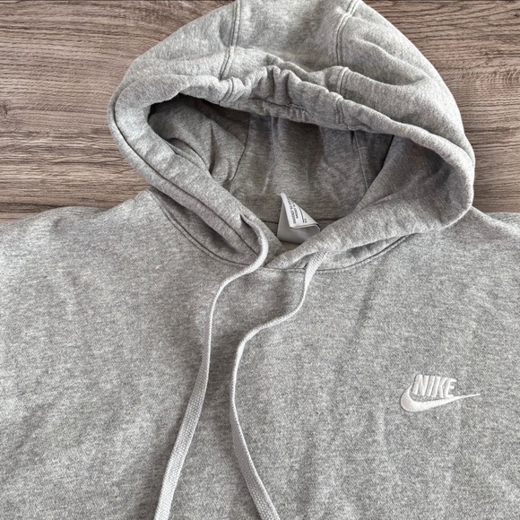 Gray Nike Hooded Sweatshirt size Small - Picture 3 of 10